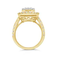 14K Yellow Gold 1.95CTW Diamond Fashion Ring