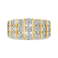 Glacier Fire 10K Yellow Gold Canadian 0.50CTW Diamond Band