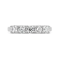 Blossom 14K White Gold Lab Grown 1.00CTW Diamond Band