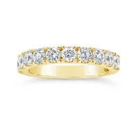 Blossom 14K Yellow Gold Lab Grown 1.50CTW Diamond Band