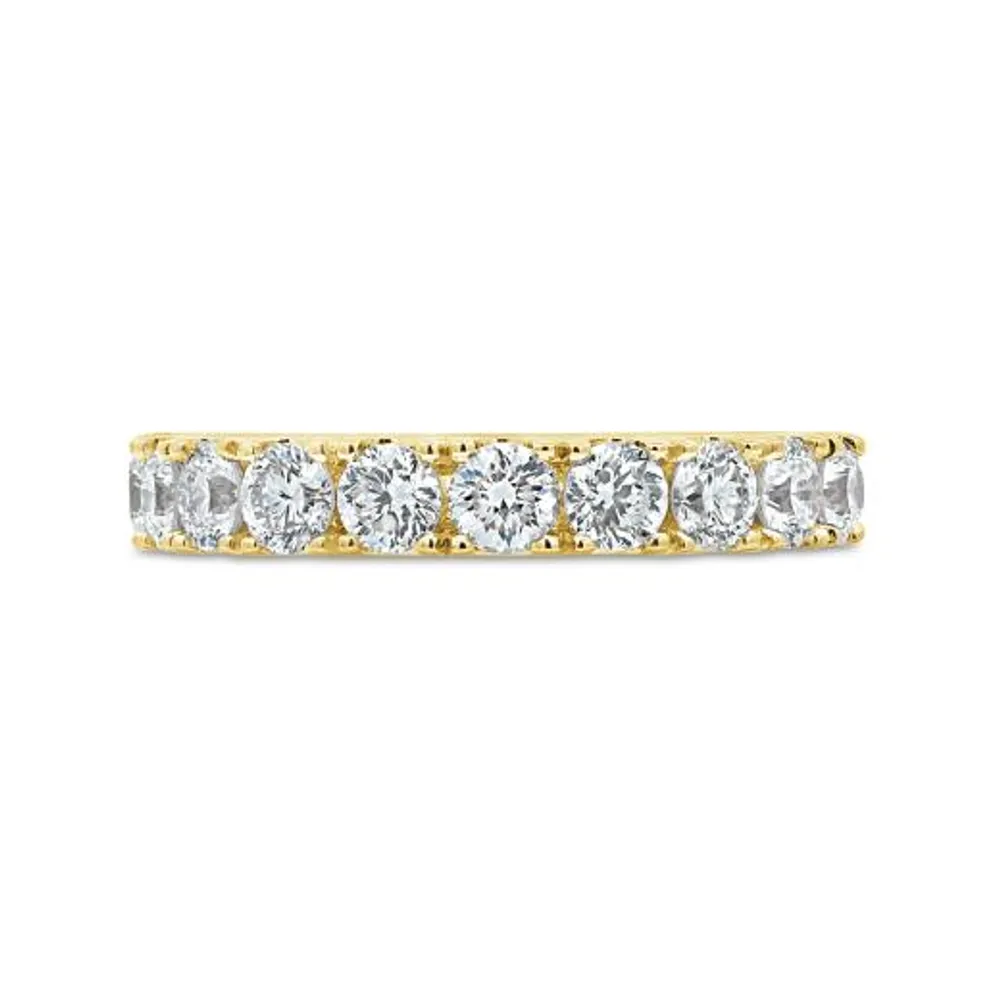 Blossom 14K Yellow Gold Lab Grown 1.50CTW Diamond Band