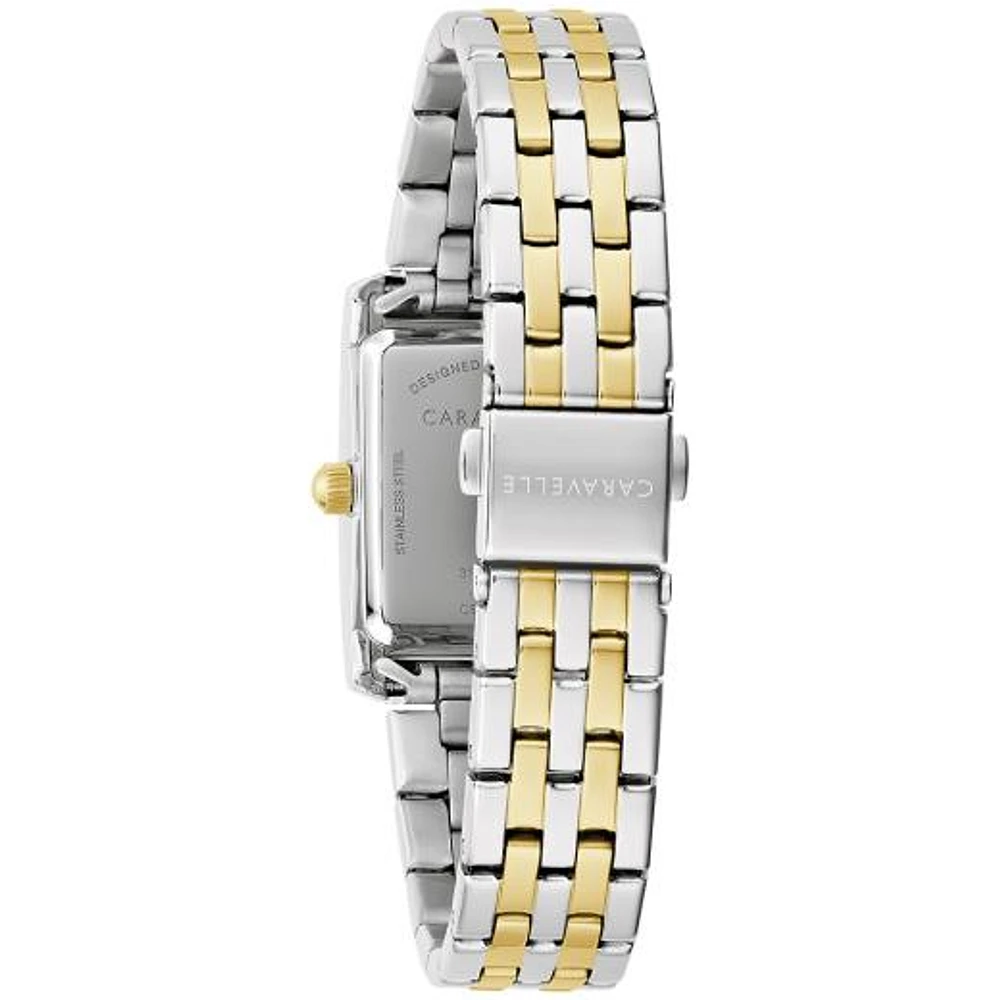 Caravelle Ladies Crystal Watch