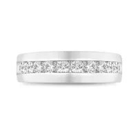 10K White Gold Lab Grown 1.00CTW Diamond Ring