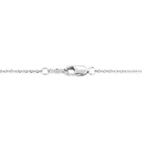 Dancing Diamonds Sterling Silver 0.14CTW Diamond Pendant