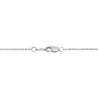 Bella Moda Sterling Silver 0.23CTW Diamond Necklace