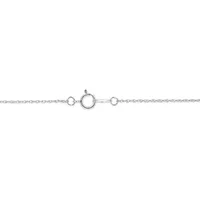 New Brilliance 10K White Gold Lab Grown 0.45CTW Diamond Necklace