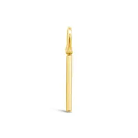 Charmables 10K Yellow Gold Diamond Interchangeable Bar Charm