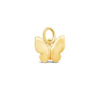 Charmables 10K White Gold Diamond Butterfly Interchangeable Charm