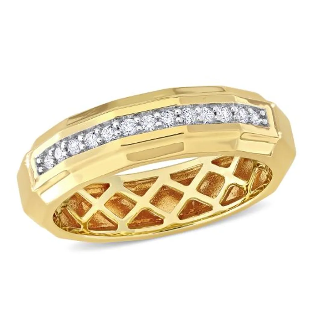 Julianna B 14K Yellow Gold 0.20CTW Diamond Ring