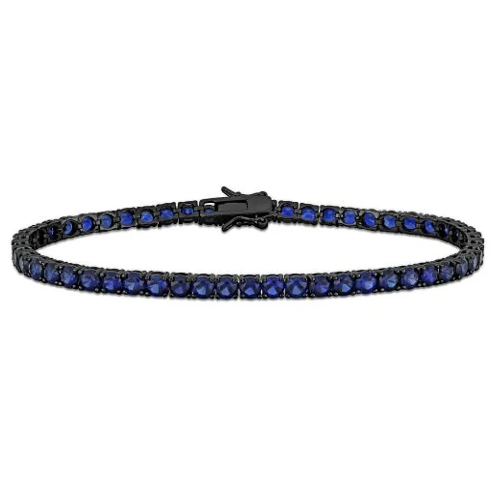 Julianna B Created Blue Sapphire 9" Tennis Bracelet