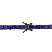 Julianna B Created Blue Sapphire 9" Tennis Bracelet