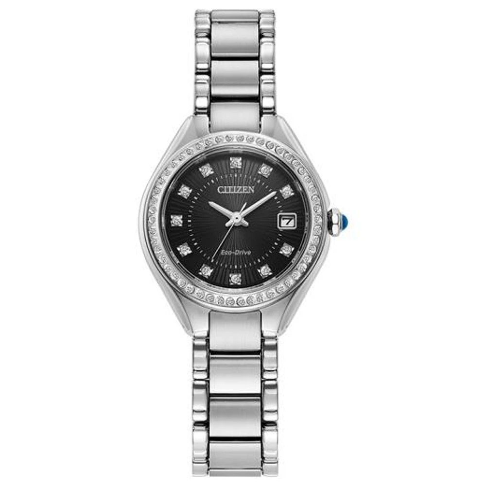 Citizen Ladies Crystal Eco Watch