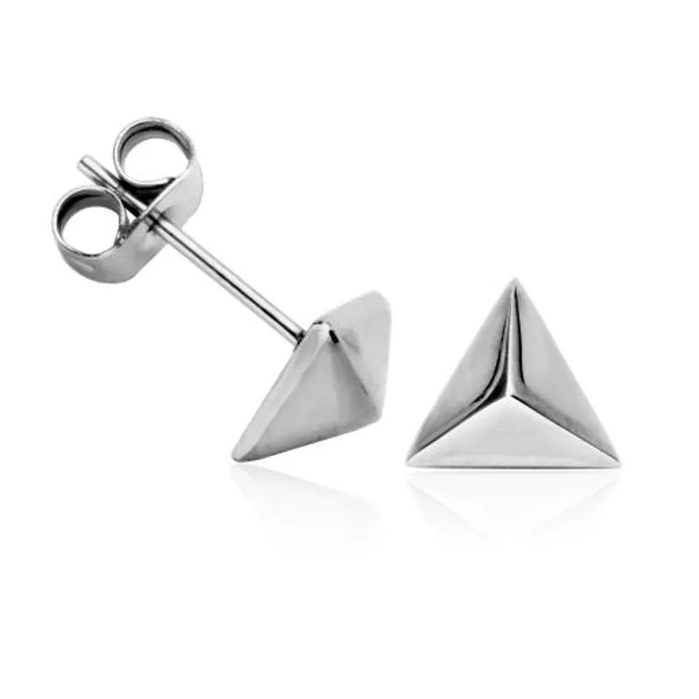 Steel Stainless Steel Stud Earring