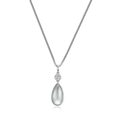 Elle Ethereal Drop Necklace