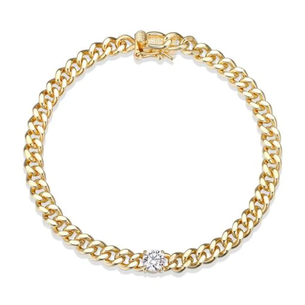 Reign Curb Chain Bracelet