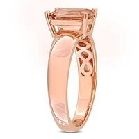 Julianna B 14K Rose Gold Morganite Ring