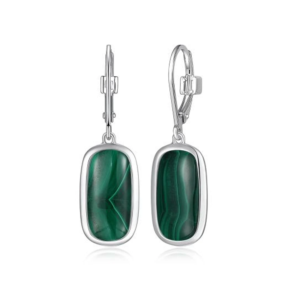 Elle Allure Malachite Earrings