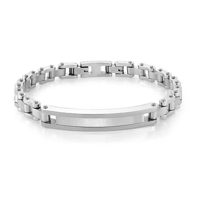 Stainless Steel ID Plate Bracelet