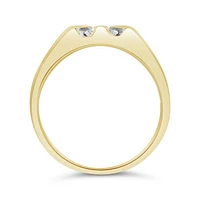 10K Yellow Gold Lab Grown 1.00CTW Diamond Ring