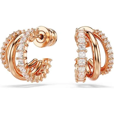 Swarovski Hyperbola Hoop Earrings