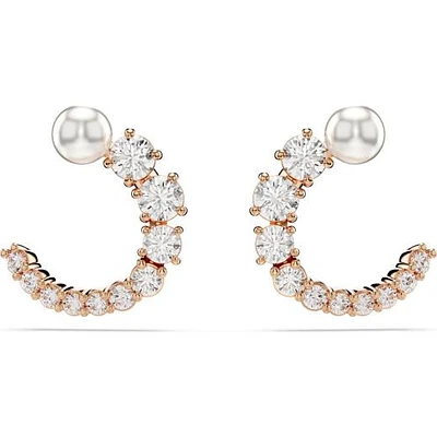 Swarovski Matrix Hoop Earrings