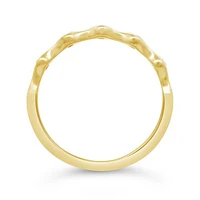 Stackable Diamond Ring in 10K Yellow Gold