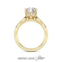 Above Love Lab Grown 2.00CTW Diamond Bridal Ring in 18K Gold