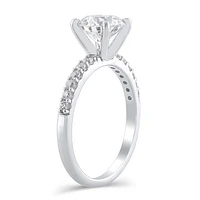 New Brilliance Lab Grown 1.68CTW Diamond Solitaire Ring in 14K White Gold