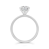 New Brilliance Lab Grown 1.58CTW Diamond Solitaire Ring in 14K White Gold