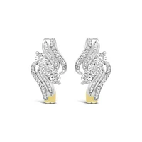 0.25CTW Diamond Fashion Earrings in 10K Yellow Gold