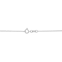 Diamond Infinity Necklace in Sterling Silver