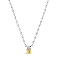 Le Vian 14K Two Tone Gold 0.24CTW Yellow Diamond Pendant