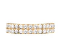 New Brilliance Lab Grown 1.00CTW Diamond Band in 10K Yellow Gold