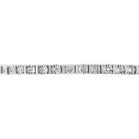 0.95CTW Diamond Tennis Bracelet in Sterling Silver