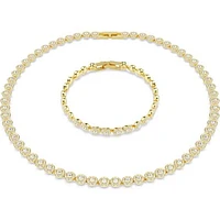 Swarovski Una Angelic Set of Tennis Necklace & Bracelet