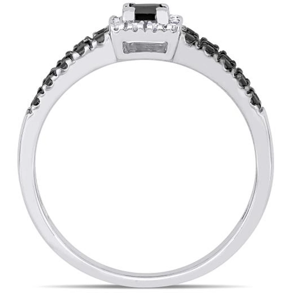 JULIANNA B 10K White Gold Diamond Fashion Ring