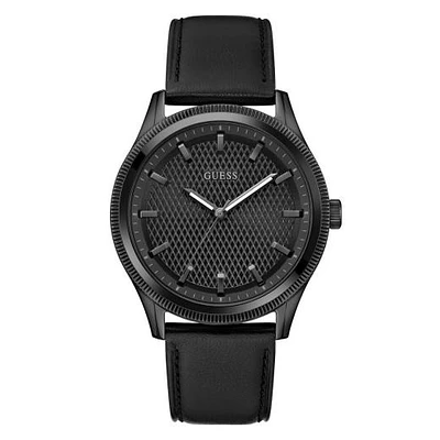 Guess Men's Black Dex Analog Watch