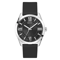 Guess Men's Silver Tone Elliot Watch