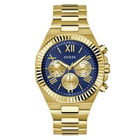 Guess Men's Gold Tone Equity Watch