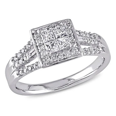 Julianna B 0.28CTW Diamond Fashion Ring in 10K White Gold