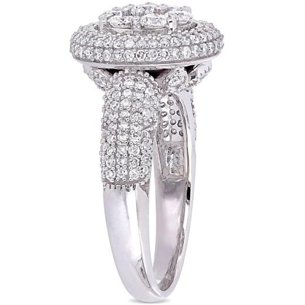 Julianna B 1.99CTW Diamond Halo Ring in 10K White Gold