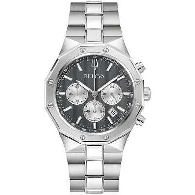 Bulova Men's Silver-Tone Prestige Classic Watch