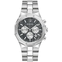 Bulova Men's Silver-Tone Prestige Classic Watch