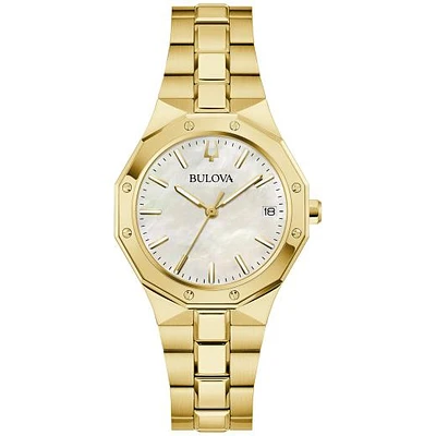 Bulova Ladies' Gold-Tone Prestige Classic Watch
