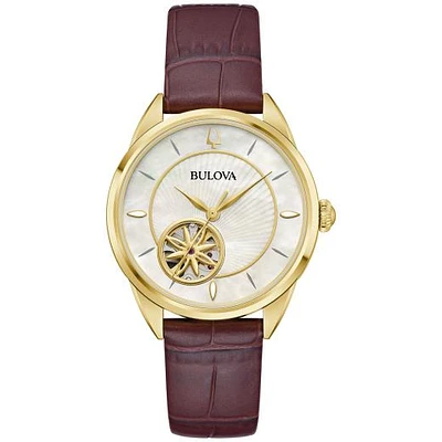 Bulova Ladies' Gold-Tone Sutton Classic Watch