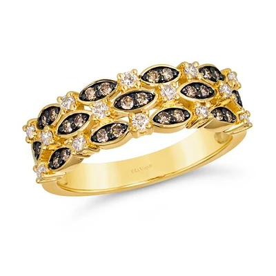 Le Vian 14K Yellow Gold Nude & Chocolate Diamonds Ring