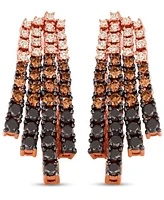 Le Vian 14K Rose Gold Brown & Black & Nude Diamonds Earrings