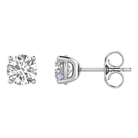 Above Love Lab Grown 2.28CTW Diamond Stud Earrings in 14K White Gold