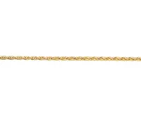 10K Yellow Gold 18" 1.3mm Parisian Wheat Chain