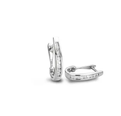 Infinity Gold 0.25CTW Diamond Earrings